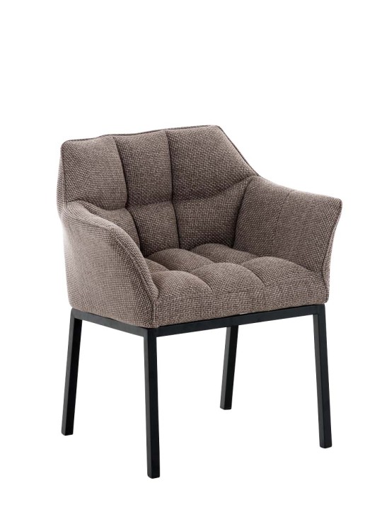 Eetkamerstoel Octavia B stof, terrabruin Eetkamerstoel Octavia B stof, terrabruin