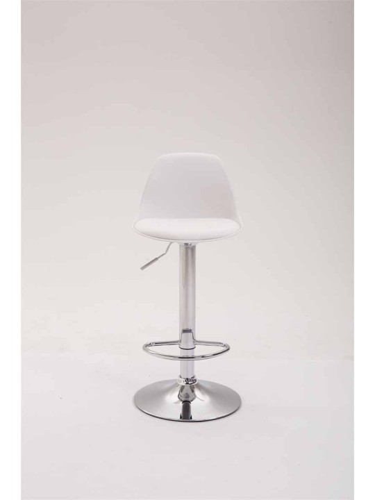 Barkruk Kiel kunstleer, wit