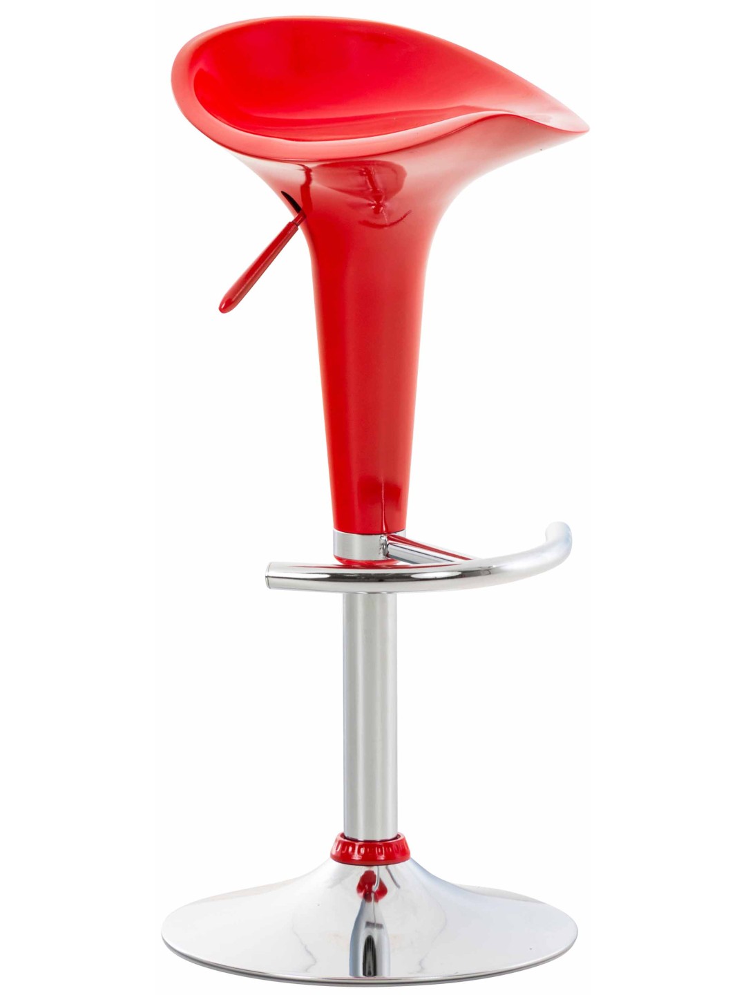 Barkruk Zadel, rood