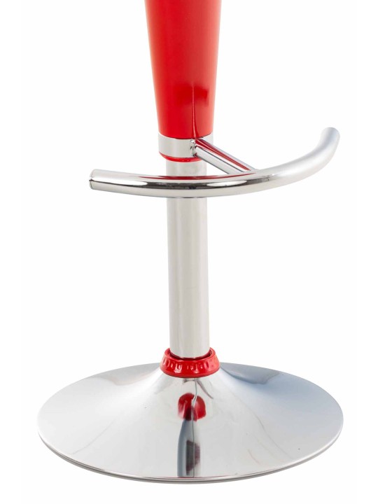 Barkruk Zadel, rood