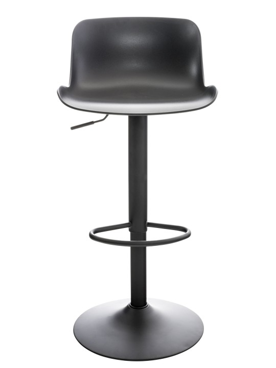 Set van 2 barkrukken Almada, zwart Set van 2 barkrukken Almada, zwart