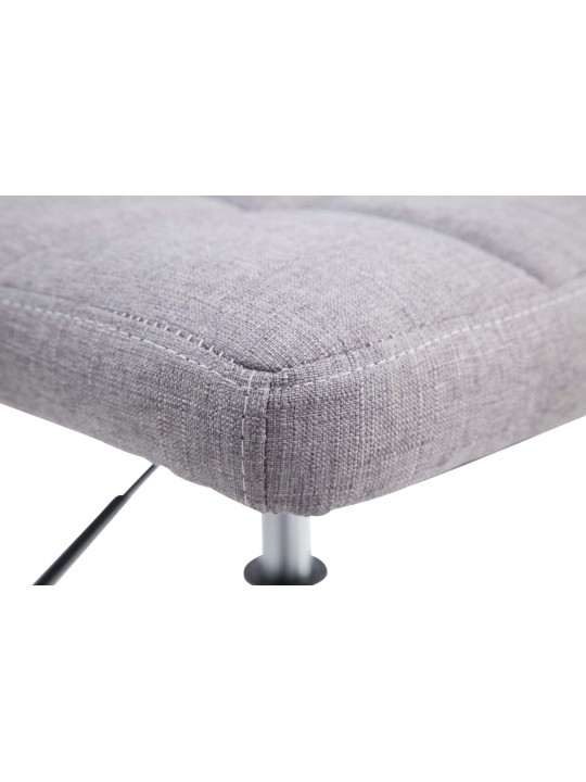 Set van 4 Palma Lounger V2 stof, grijs