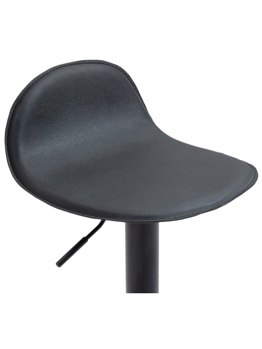 Set van 2 barkrukken Lana V2, zwart