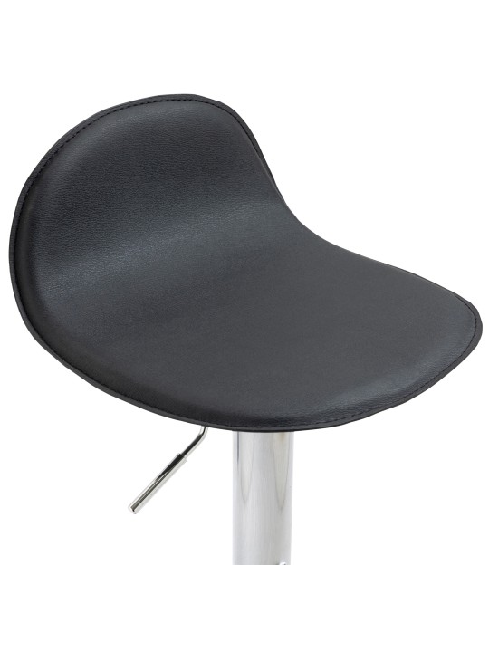 Set van 2 barkrukken Lana V2 chroom, zwart