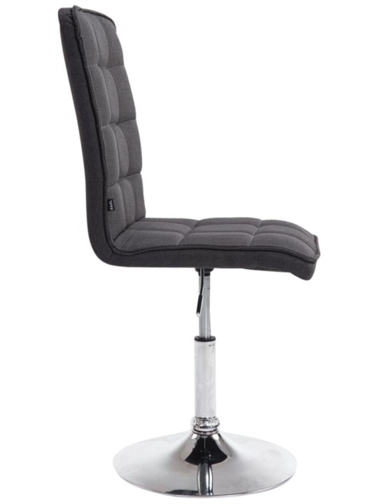 Set van 2 eetkamerstoelen Peking V2 stof, donkergrijs Set van 2 eetkamerstoelen Peking V2 stof, donkergrijs
