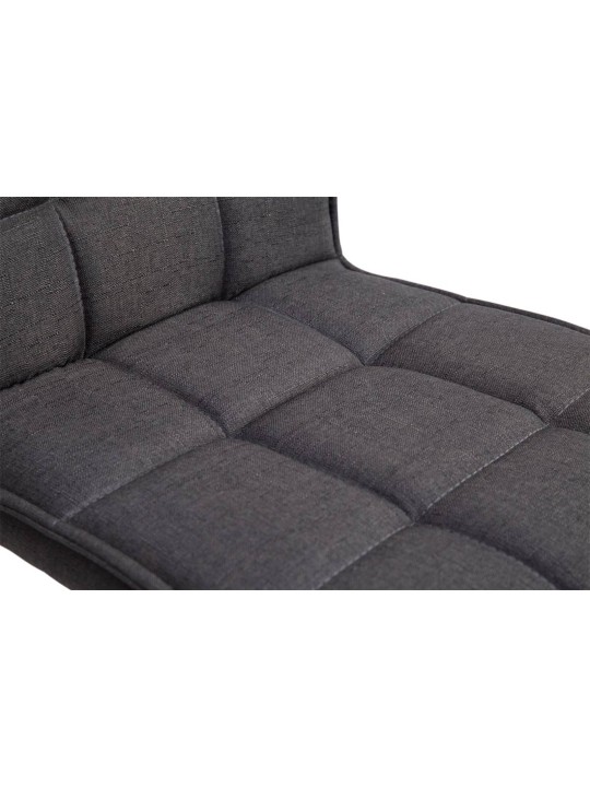 Set van 2 eetkamerstoelen Peking V2 stof, donkergrijs Set van 2 eetkamerstoelen Peking V2 stof, donkergrijs