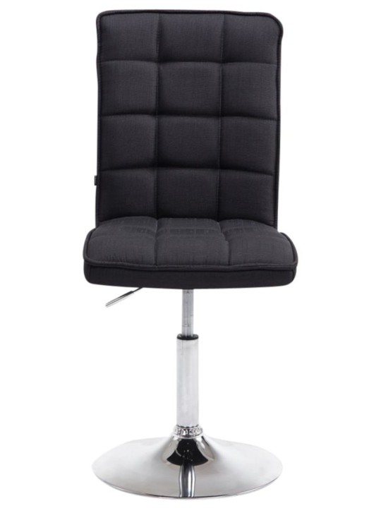 Set van 2 eetkamerstoelen Peking V2 stof, zwart Set van 2 eetkamerstoelen Peking V2 stof, zwart