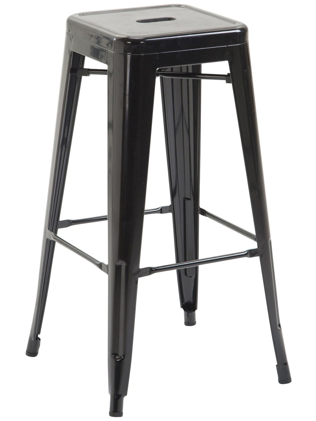 Set van 2 barkrukken Joshua V2, zwart