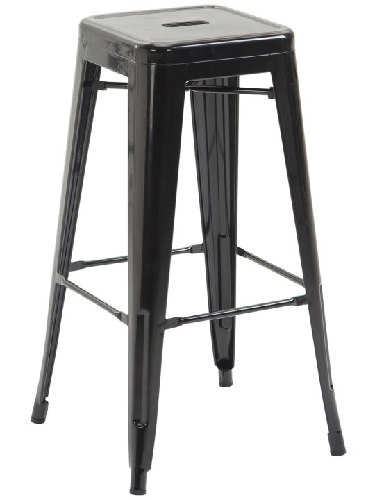Set van 2 barkrukken Joshua V2, zwart