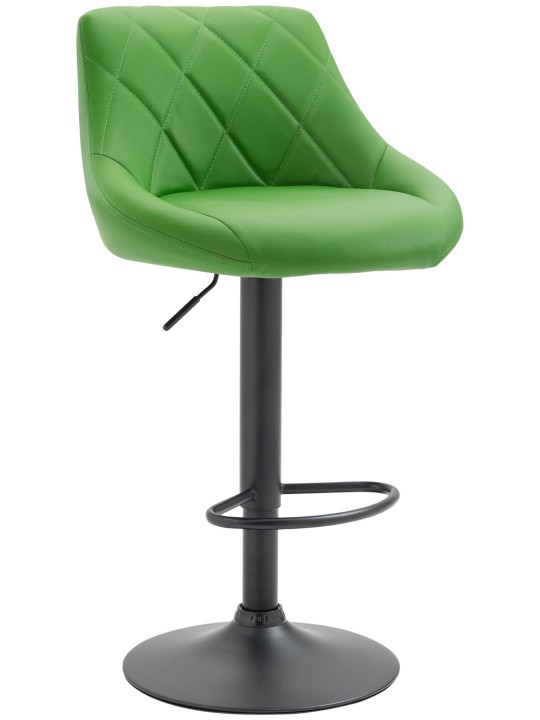 Barkruk Lazio kunstleer, groen