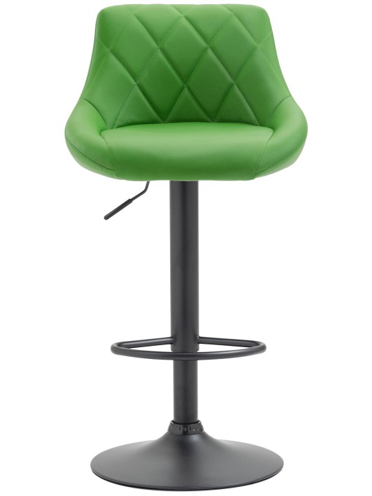 Barkruk Lazio kunstleer, groen