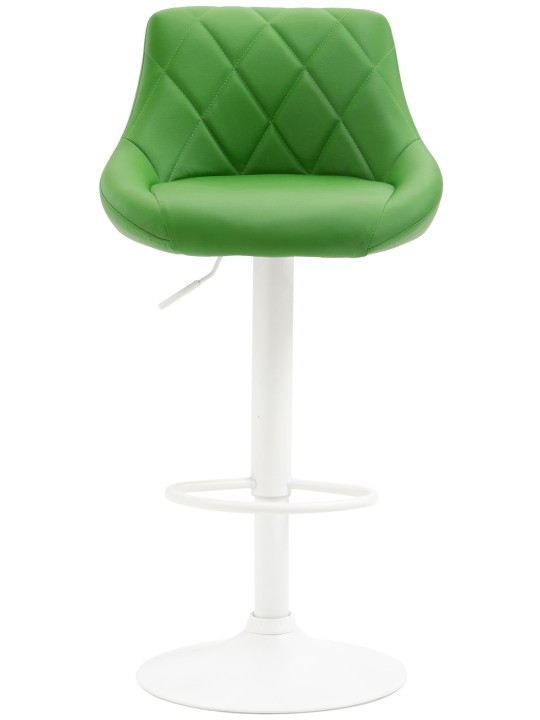 Barkruk Lazio kunstleer, groen