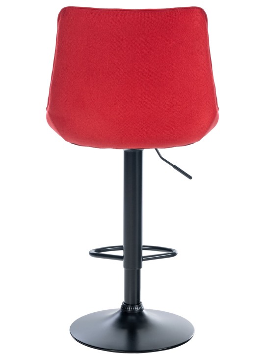 Barkruk Toni stof, rood