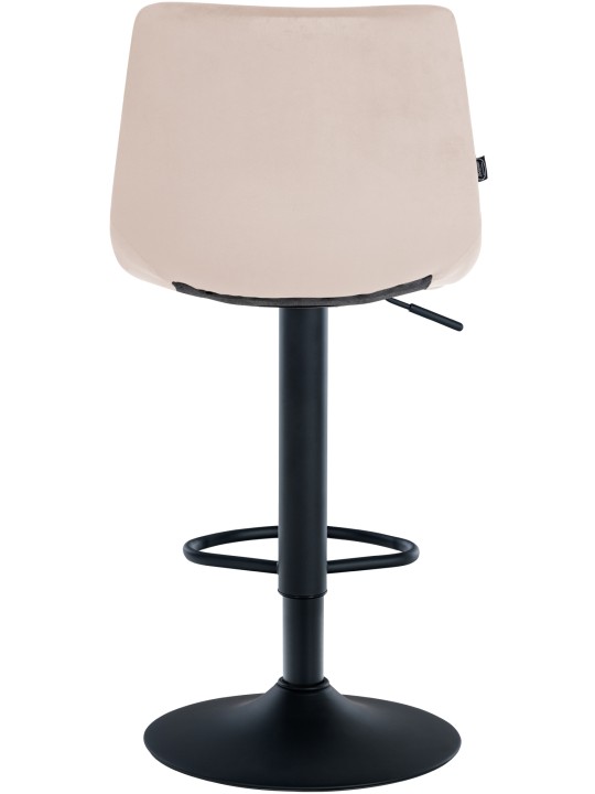 Barkruk Jerry fluweel, beige