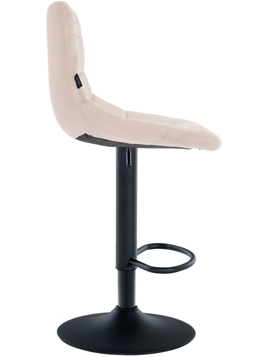 Barkruk Jerry fluweel, beige