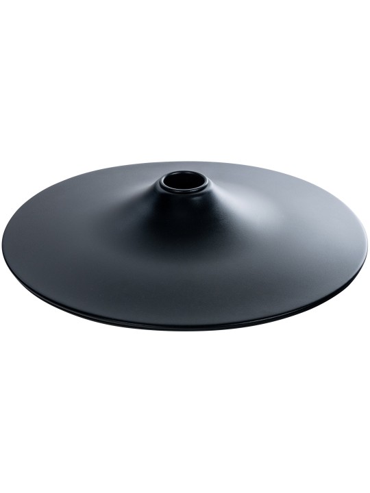 Bodemschotel 45 cm, zwart