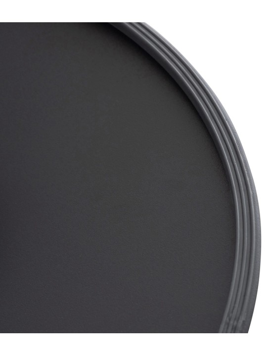 Bodemschotel 45 cm, zwart
