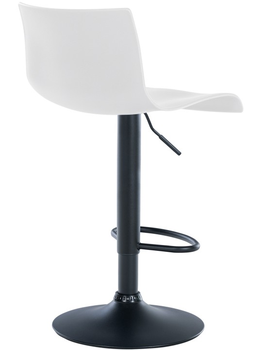 Set van 2 barkrukken Branford kunststof, wit Set van 2 barkrukken Branford kunststof, wit