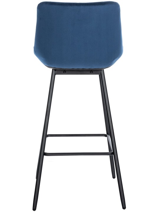Barkruk Weston fluweel, blauw Barkruk Weston fluweel, blauw