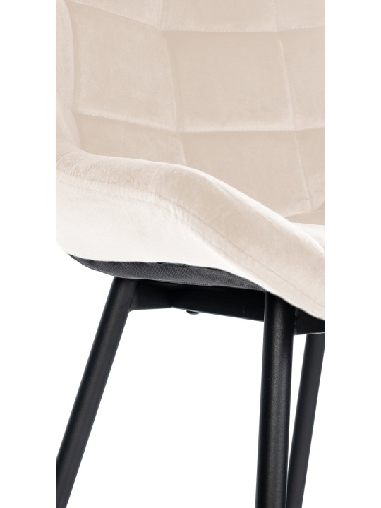 Barkruk Weston fluweel, crème Barkruk Weston fluweel, crème
