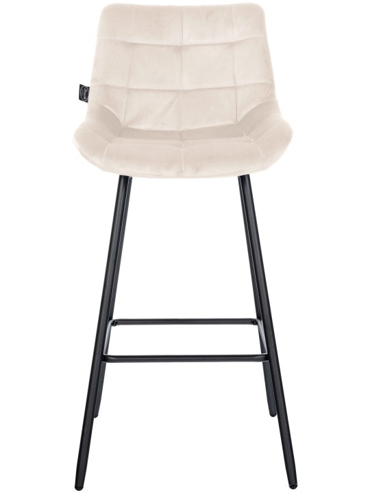 Barkruk Weston fluweel, crème Barkruk Weston fluweel, crème