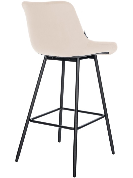 Barkruk Weston fluweel, crème Barkruk Weston fluweel, crème