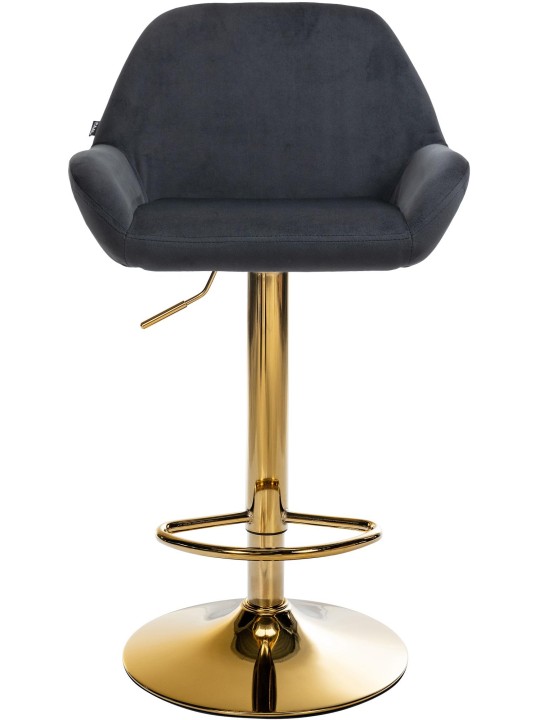 Barkruk Braga Goud Fluweel, zwart Barkruk Braga Goud Fluweel, zwart