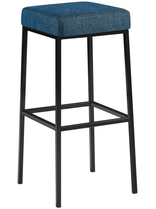 Barkruk Montreal B85 stof, blauw