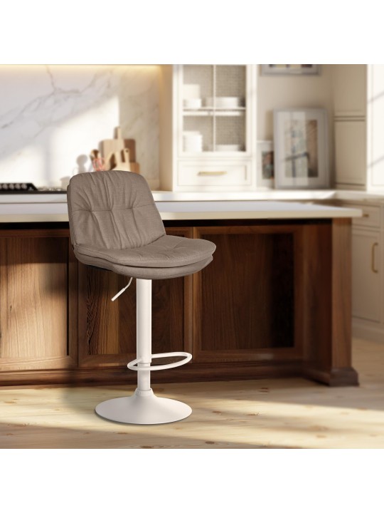 Barkruk Laurel stof, taupe