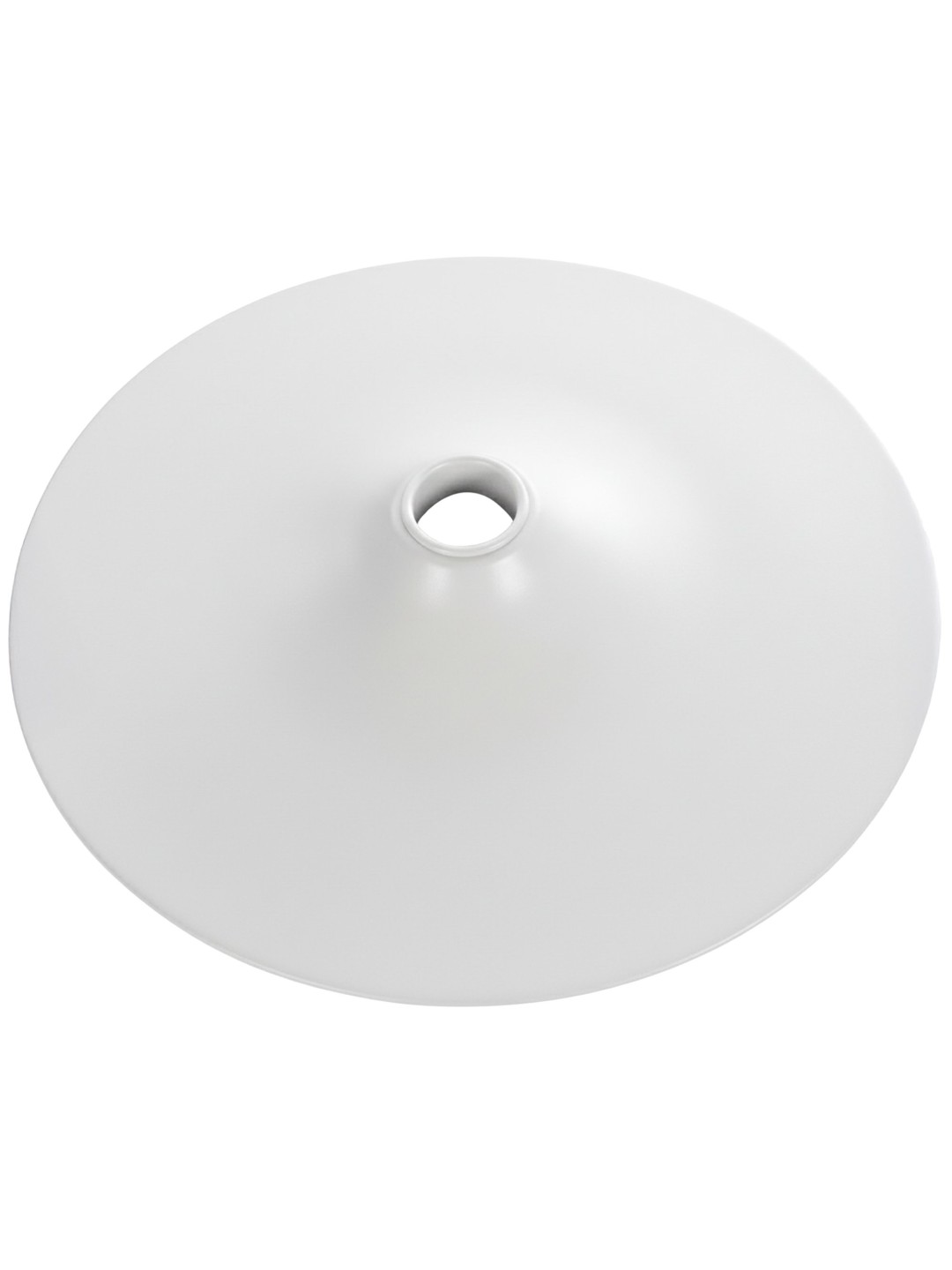 Onderbord 38,5 cm, wit