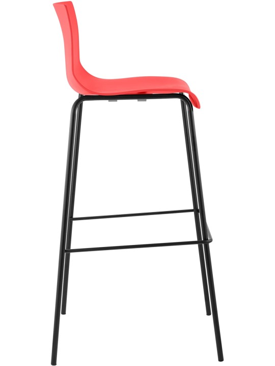 Barkruk Hoover 4-poots frame, rood