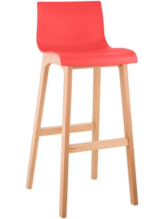 Barkruk Hoover Natura 4-poots frame, rood Barkruk Hoover Natura 4-poots frame, rood