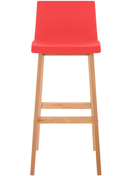 Barkruk Hoover Natura 4-poots frame, rood Barkruk Hoover Natura 4-poots frame, rood
