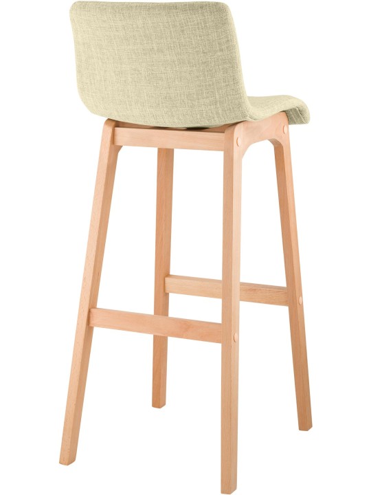 Barkruk Hoover stof Natura, crème