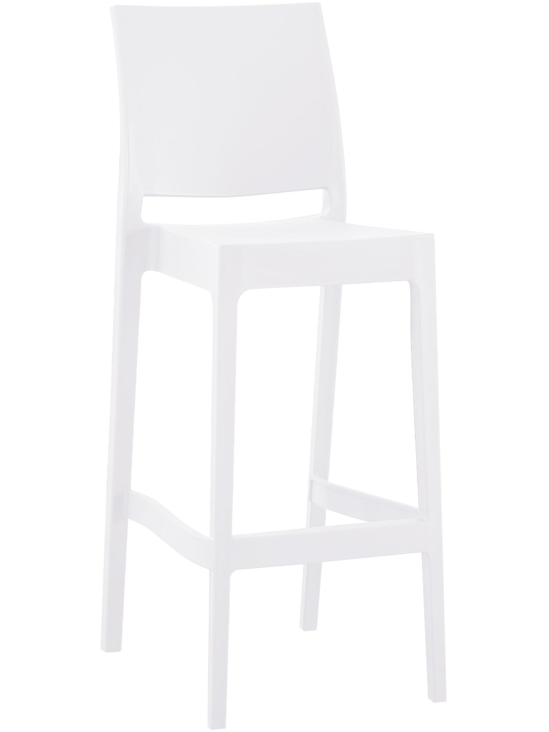 Barkruk Flamur, wit