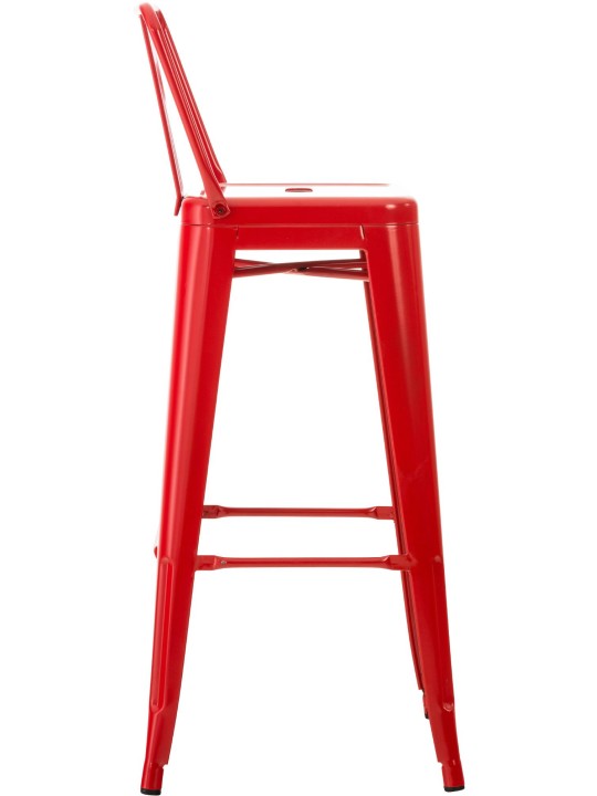Barkruk Mason, rood