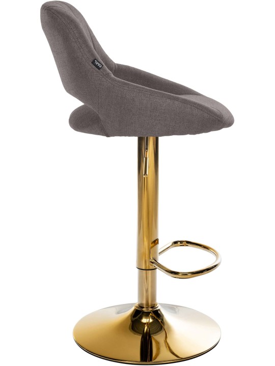 Barkruk Milet stof goud, donkergrijs Barkruk Milet stof goud, donkergrijs