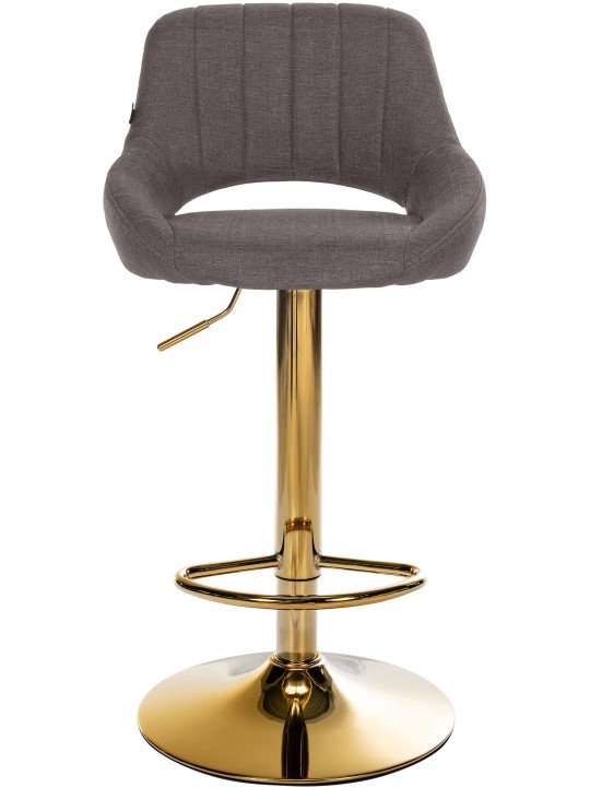 Barkruk Milet stof goud, donkergrijs Barkruk Milet stof goud, donkergrijs