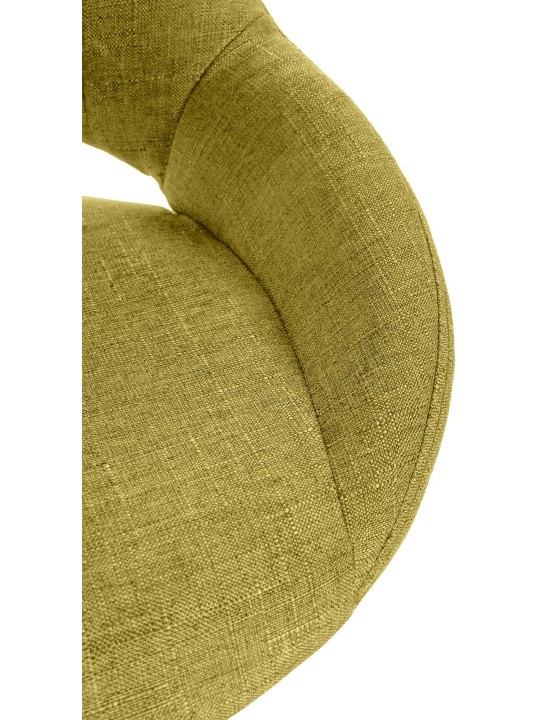 Set van 2 barkrukken Milet stof G, groen