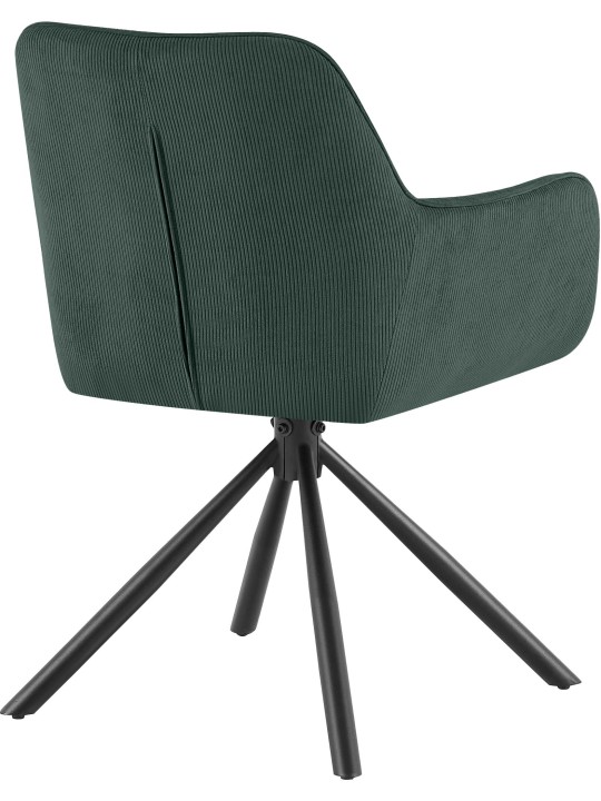 Stoel Tipton Cord, groen Stoel Tipton Cord, groen