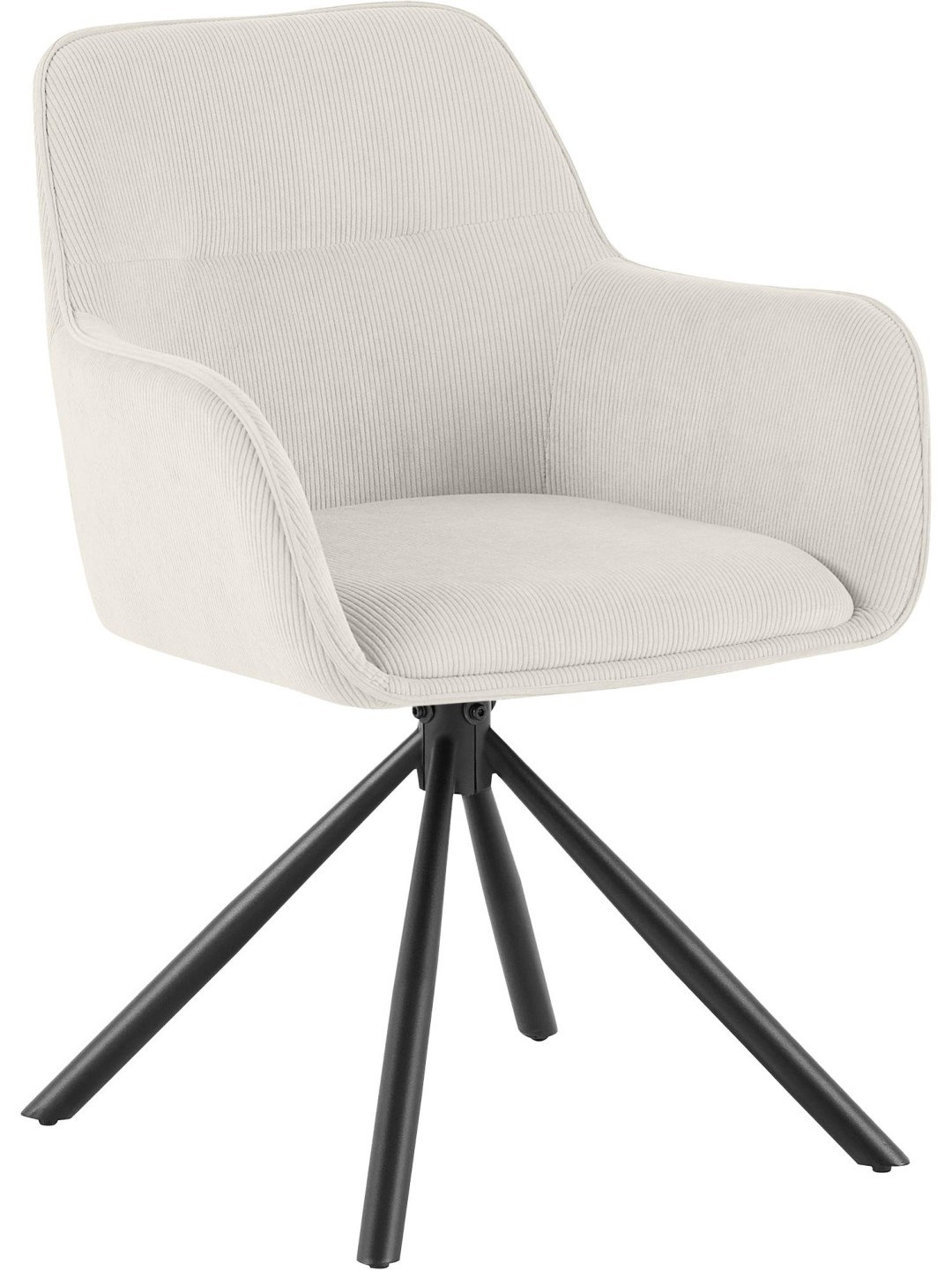 Stoel Tipton Cord, crème