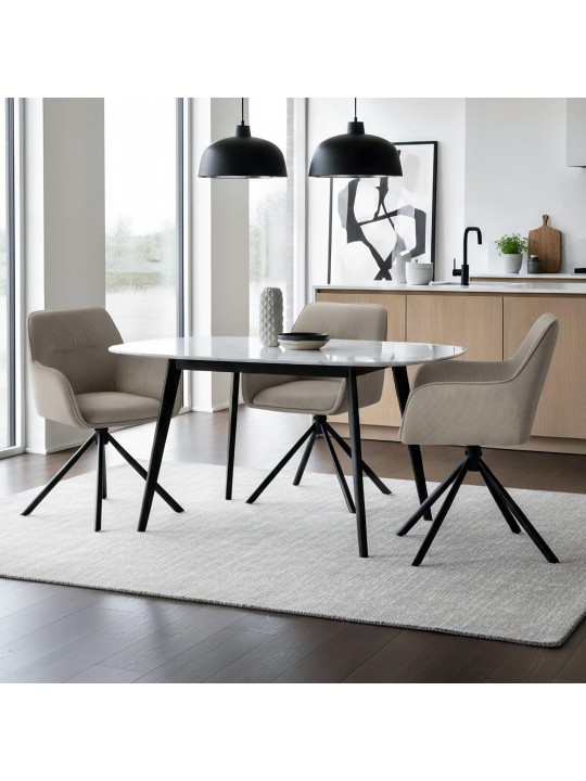 Stoel Tipton Cord, taupe Stoel Tipton Cord, taupe