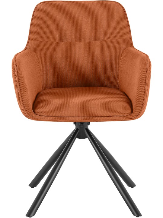 Stoel Tipton Cord, oranje Stoel Tipton Cord, oranje