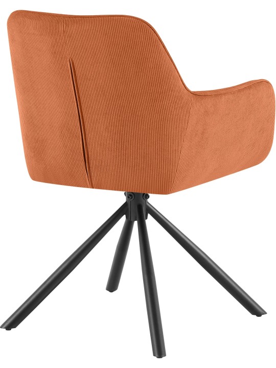 Stoel Tipton Cord, oranje Stoel Tipton Cord, oranje