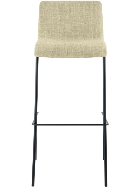 Barkruk Hoover stof 4-poots frame, crème Barkruk Hoover stof 4-poots frame, crème