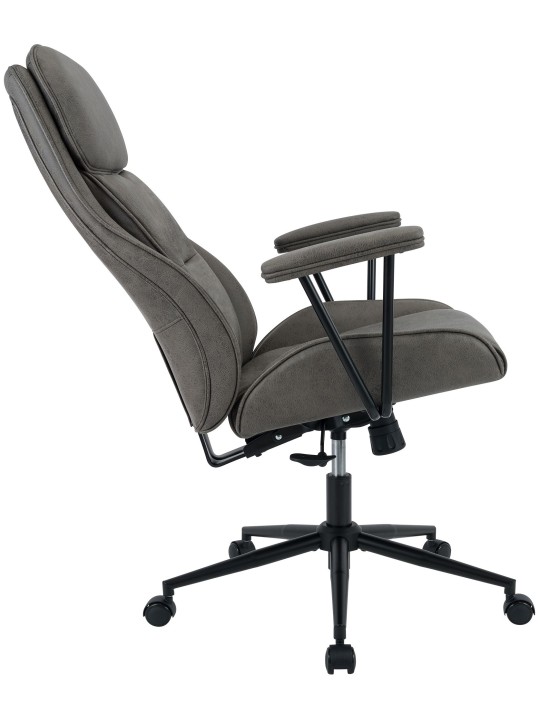 Bureaustoel Siddar, antiek grijs