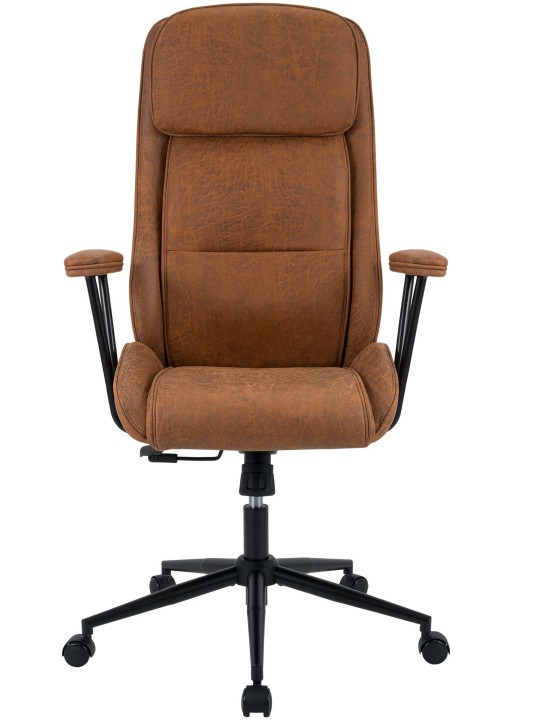 Bureaustoel Siddar, antiek bruin