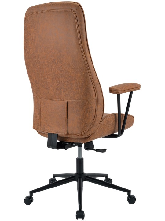 Bureaustoel Siddar, antiek bruin