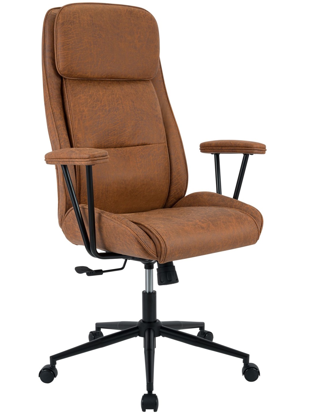 Bureaustoel Siddar, antiek bruin