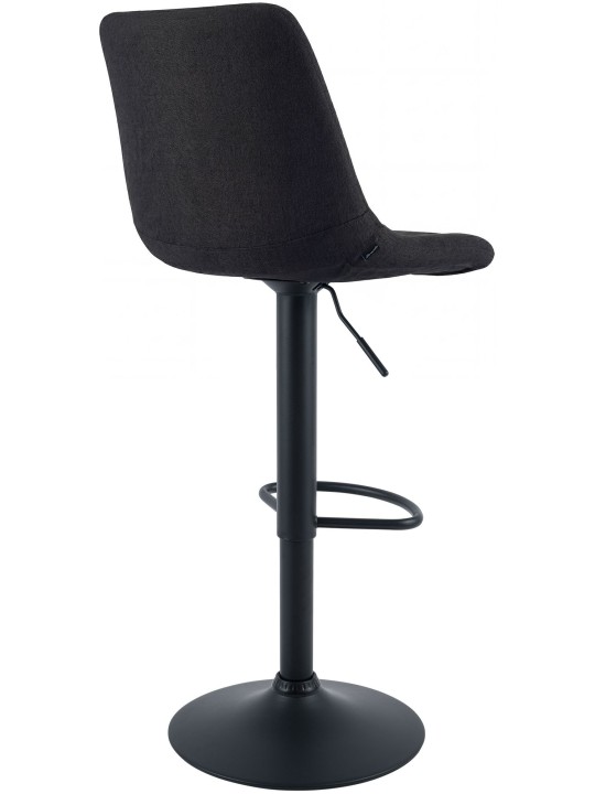 Barkruk Mapun stof, zwart Barkruk Mapun stof, zwart